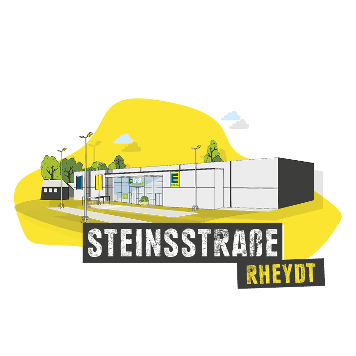 Edeka Endt Markt in Mönchengladbach-Rheydt auf der Steinsstraße